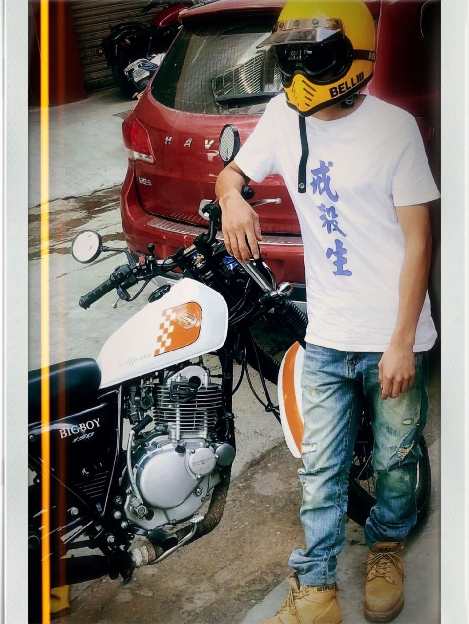 大男孩-铃木big boy 铃木草上飞,林道神器 重点是它有脚启动 带打火棍