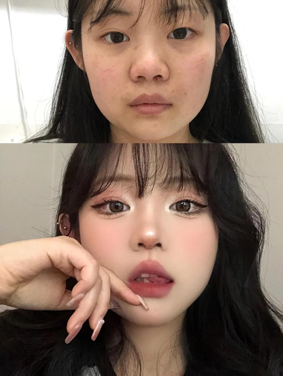 扁平蒜头鼻看这♀超细整容级鼻影修容  cr :弓长大zbigzagi:)