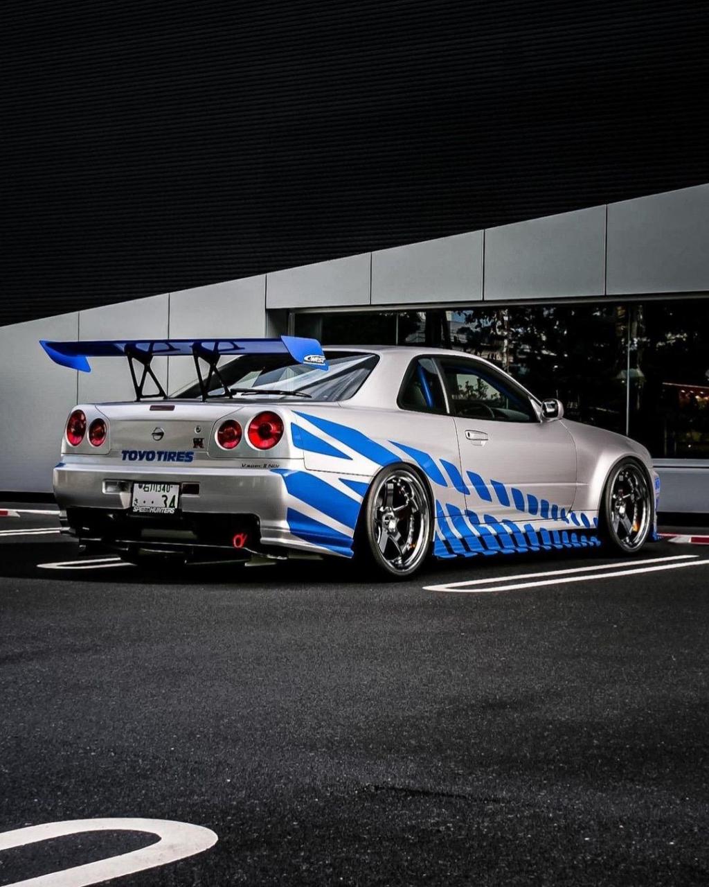 nissan gtr-r34 skyline"最美不过r34"