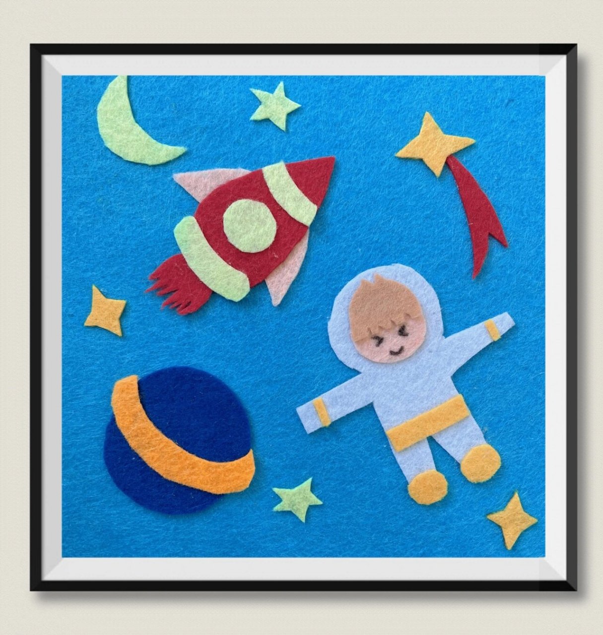 布贴画 #手工布贴画# 为完成作业而做