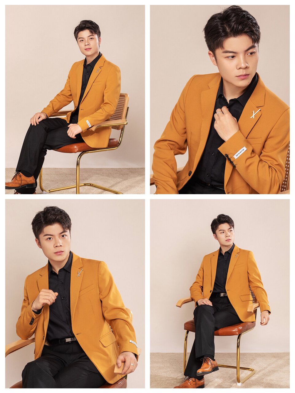 男士商务形象照|高级感白领精英范 一组高级质感的形象照 是开启你