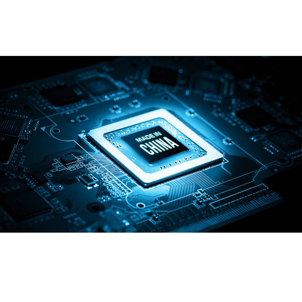 科技感芯片5g高级合成素材 配图来源摄图网,今天分 享一波科技主题的