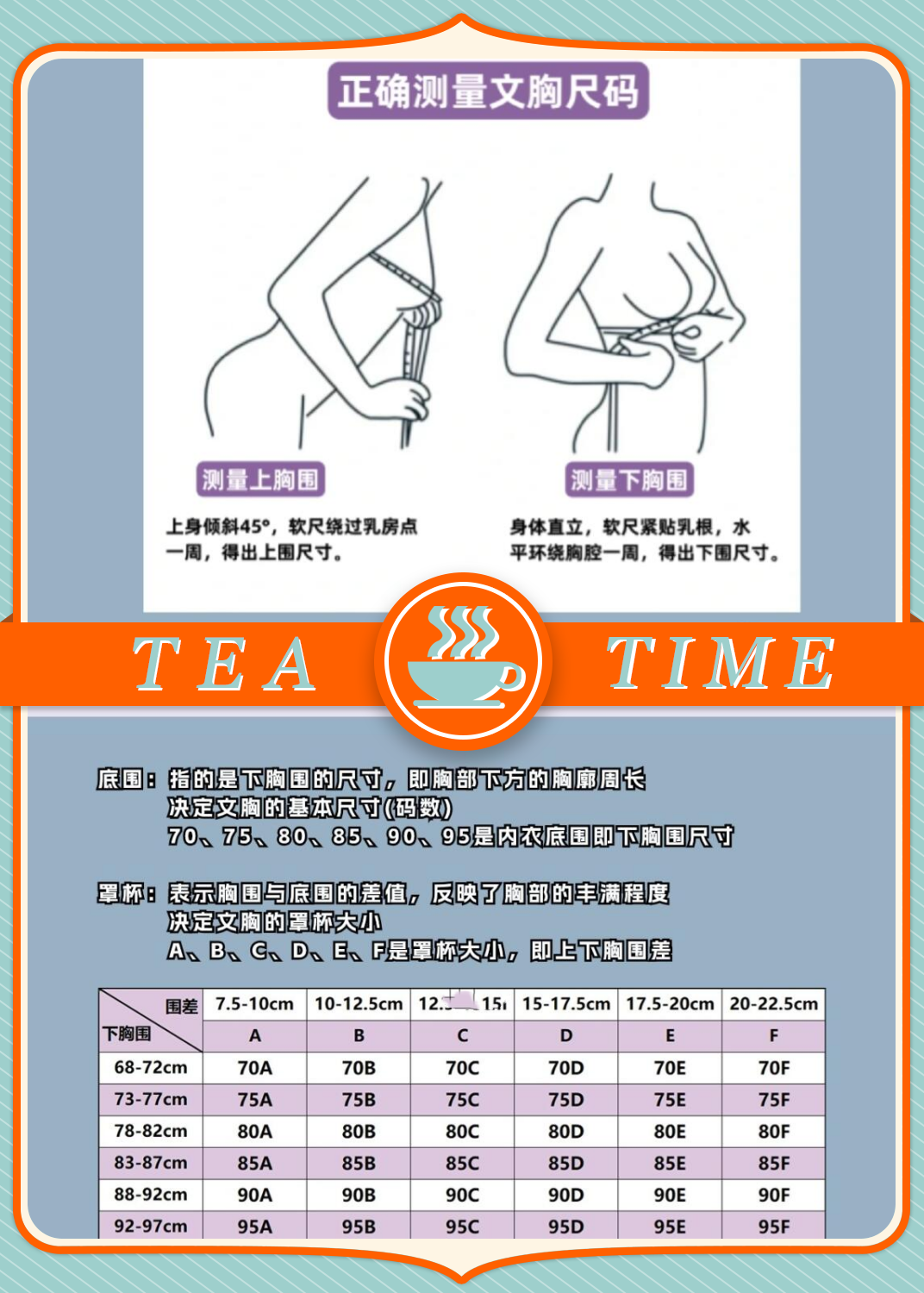 选对尺码很重要 很多姐妹在买文胸的时候都会纠结尺码的问题,不知道