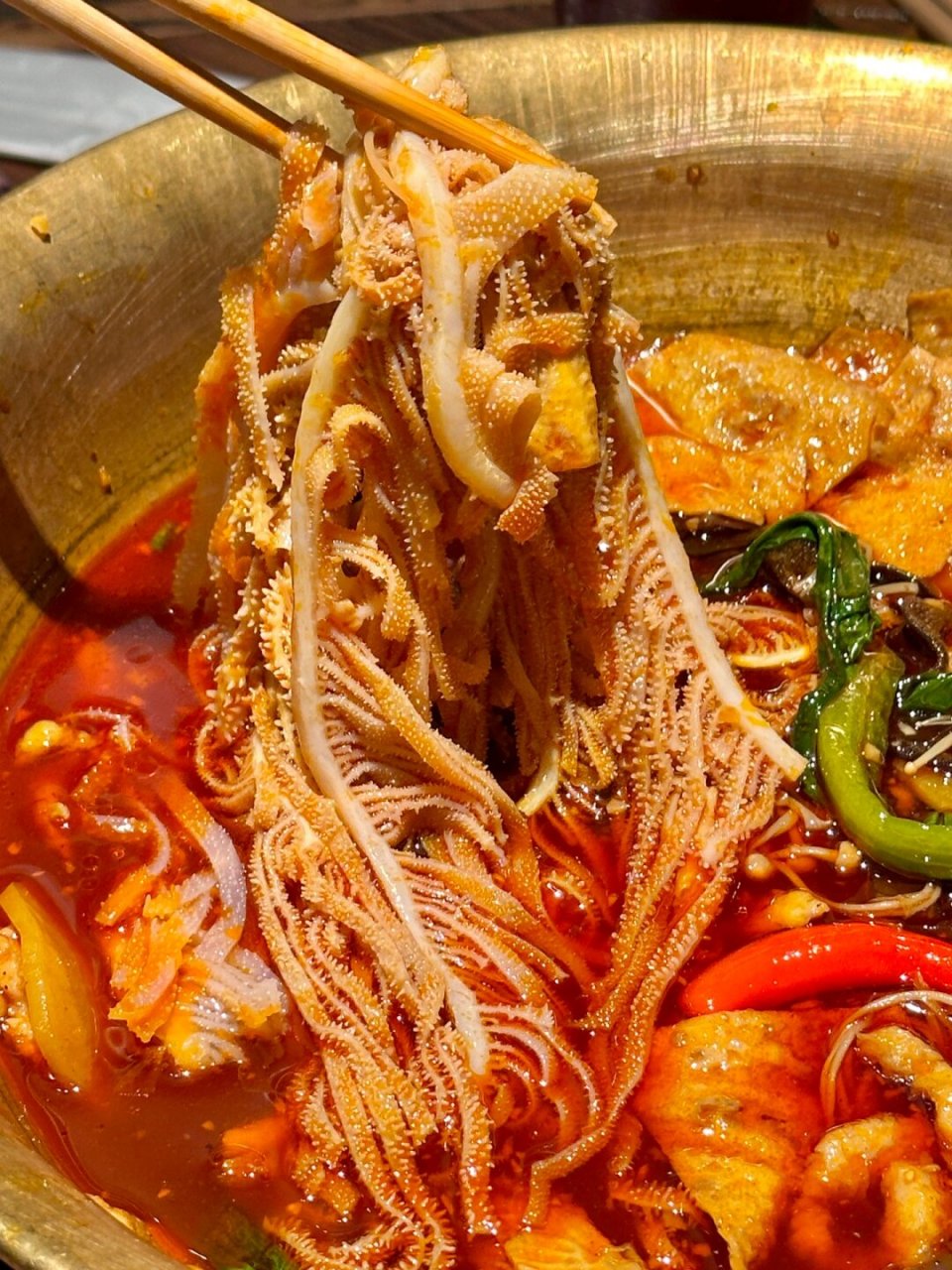 和朋友已经三刷了!是很正宗川味的毛肚!