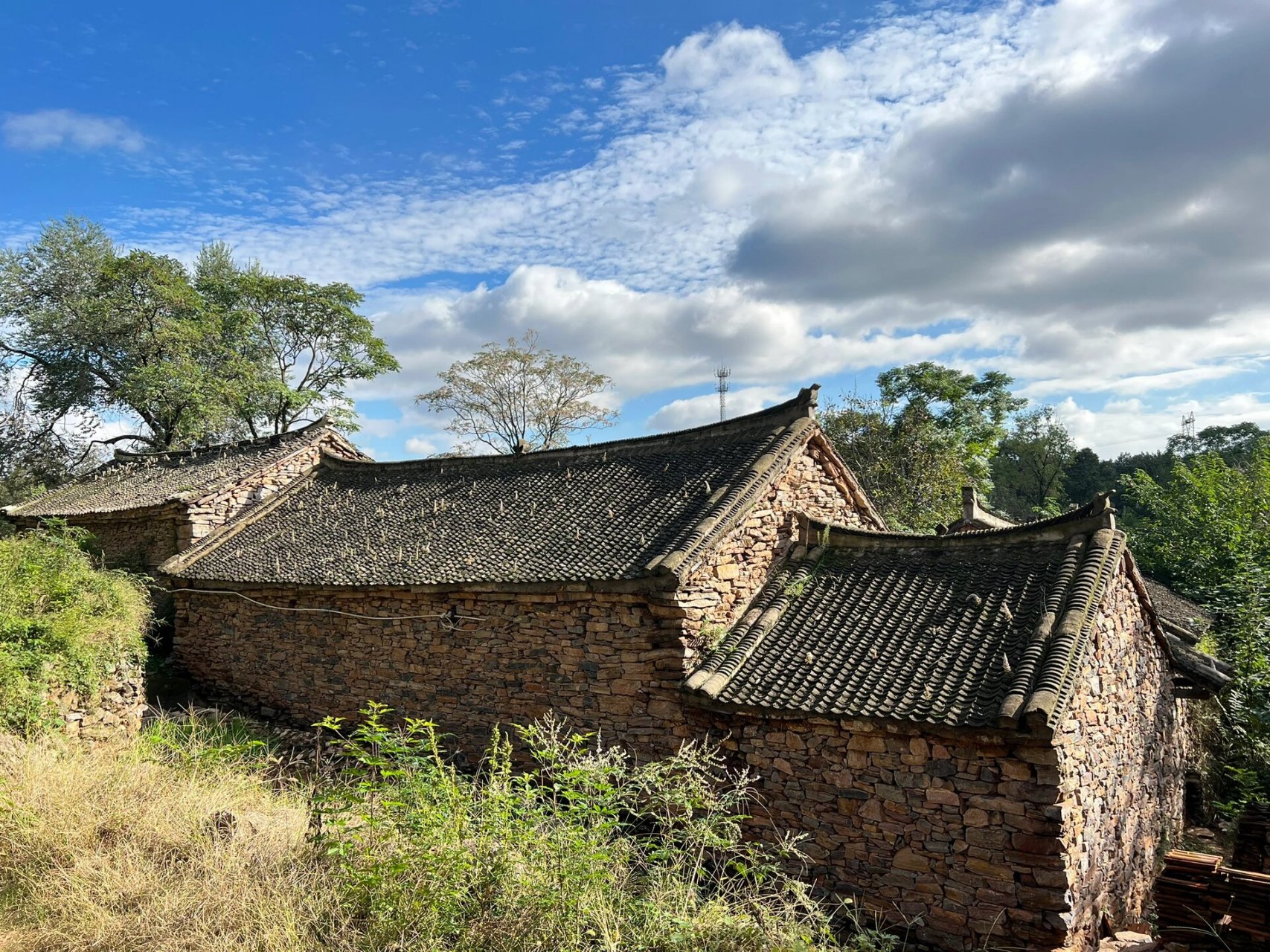 探秘石头村 9115河南～南阳～内乡石头村