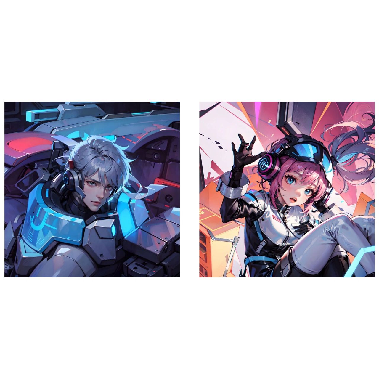 『情侣头像』亚瑟&安琪拉 90:系统宕机的话 重启就好啦 随时保持