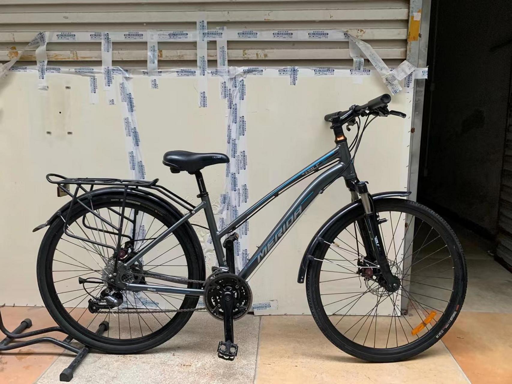 美利达野狼2,旅行车,特价1200元,配置喜玛诺27速bb5碟刹