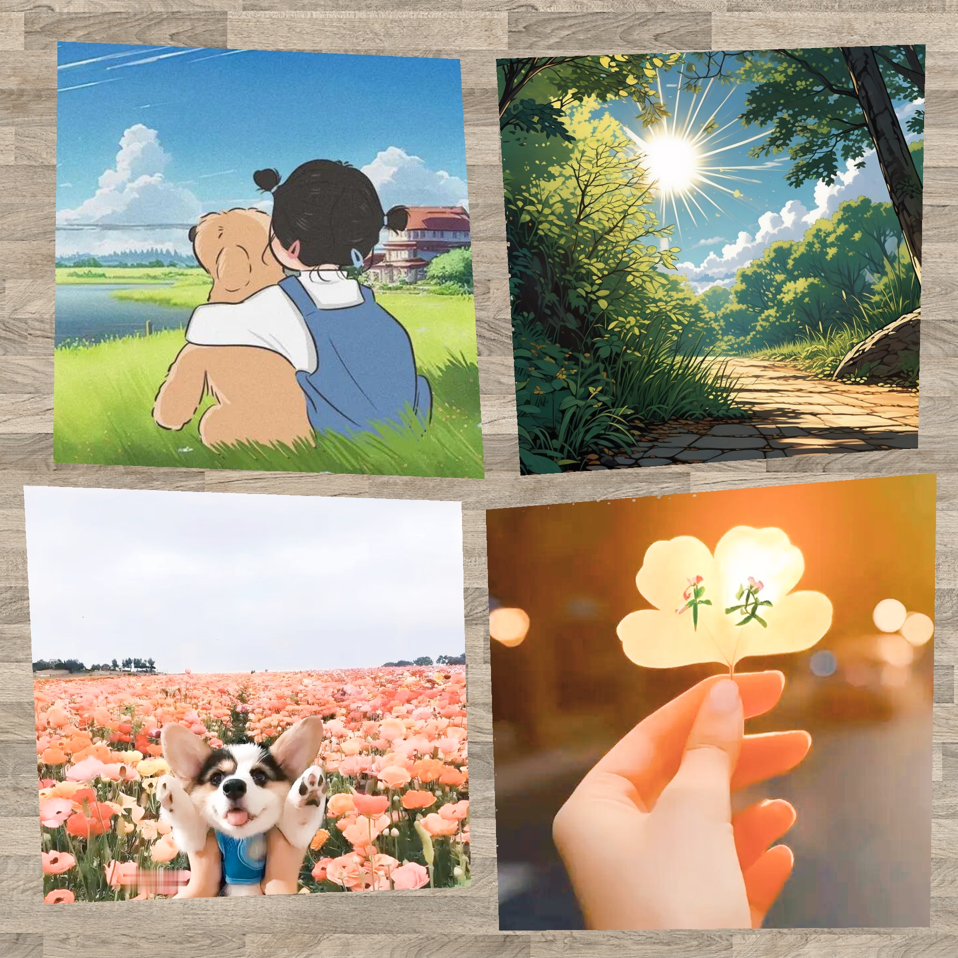 换头像啦选张清新治愈系的好心情从我做起