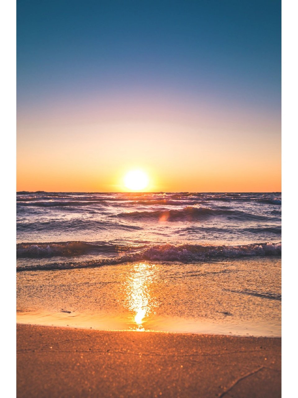 壁纸|夏日海边沙滩壁纸来啦! 希望可以给大家的夏天带来一丝清凉感