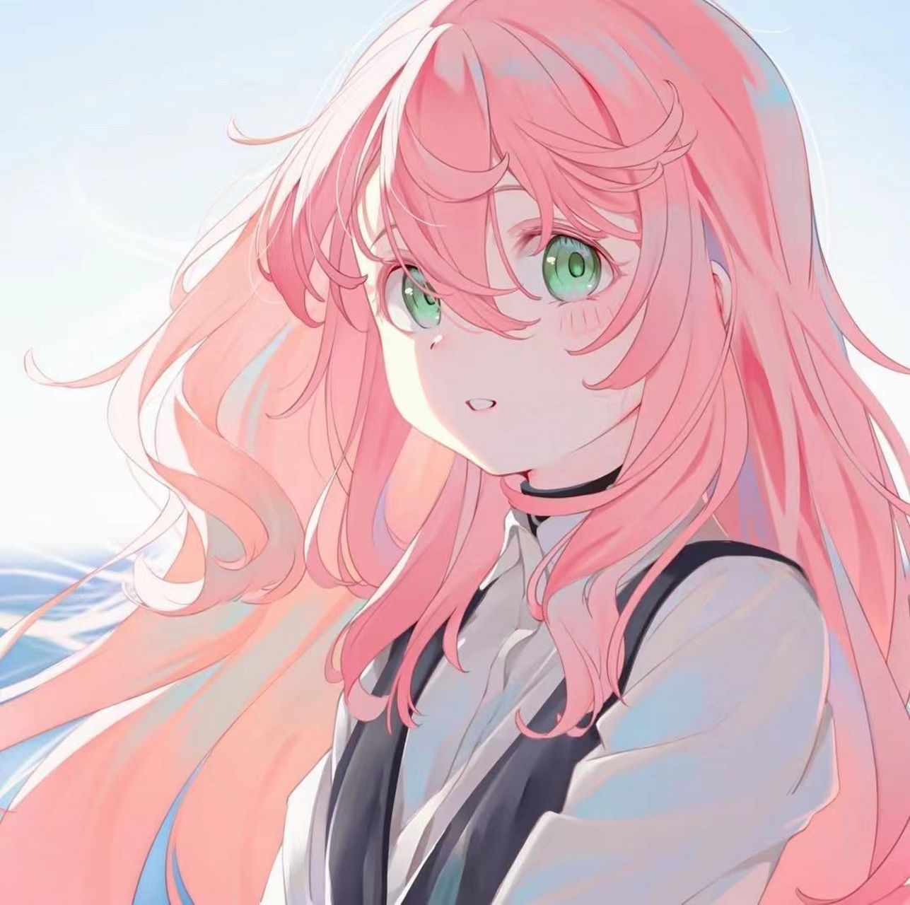 女性头像的推荐 温柔藏在粉色里789694 粉色系动漫女头给大家