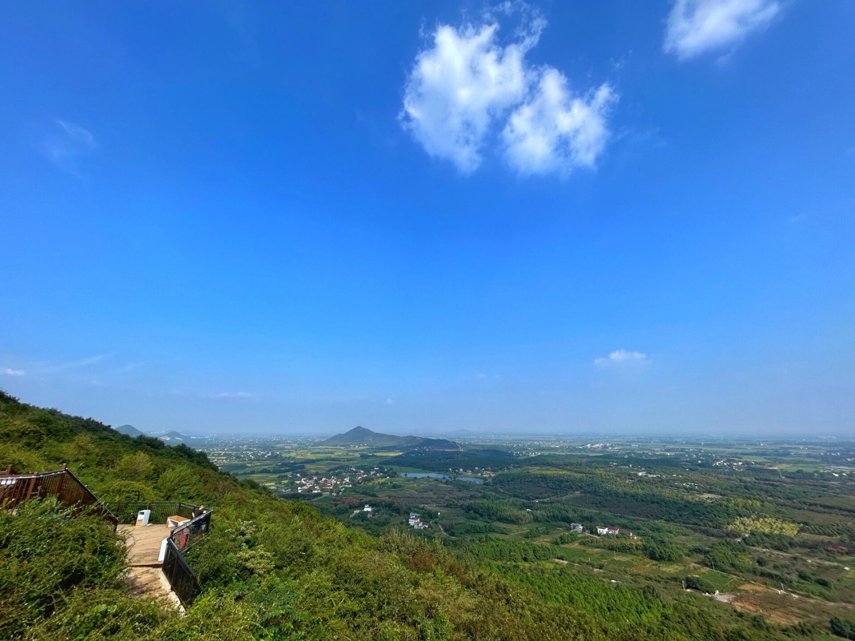 安徽庐江独山 国庆在家闲着没事,爬一爬庐江的小山——独山.