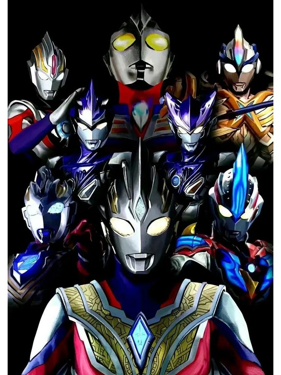 特利迦奥特曼壁纸第二弹 照亮宇宙,超古代之光!特利迦奥特曼!