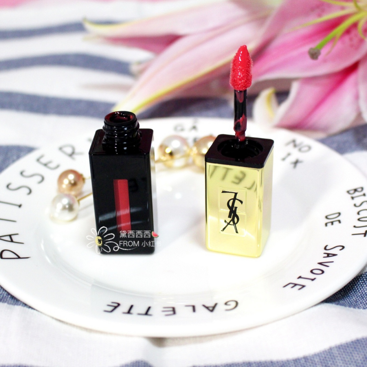 7315#ysl圣罗兰镜面唇釉12#7315 96 这是前几天买的,拖延症