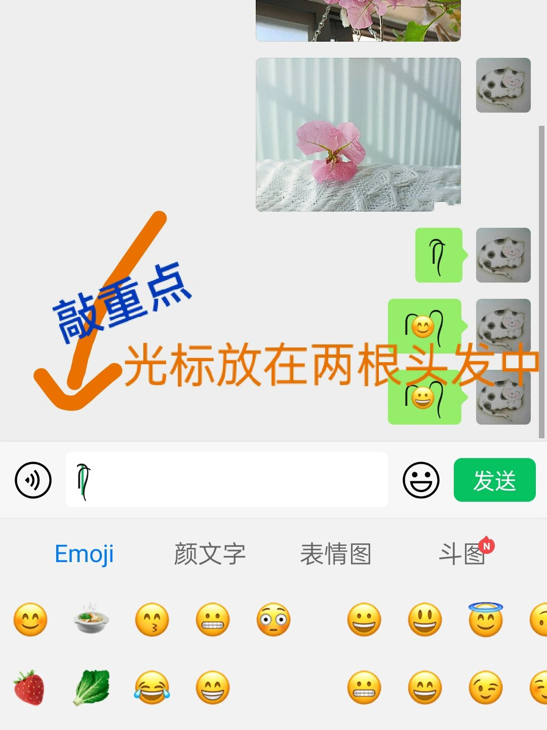 小辫子表情代码图片