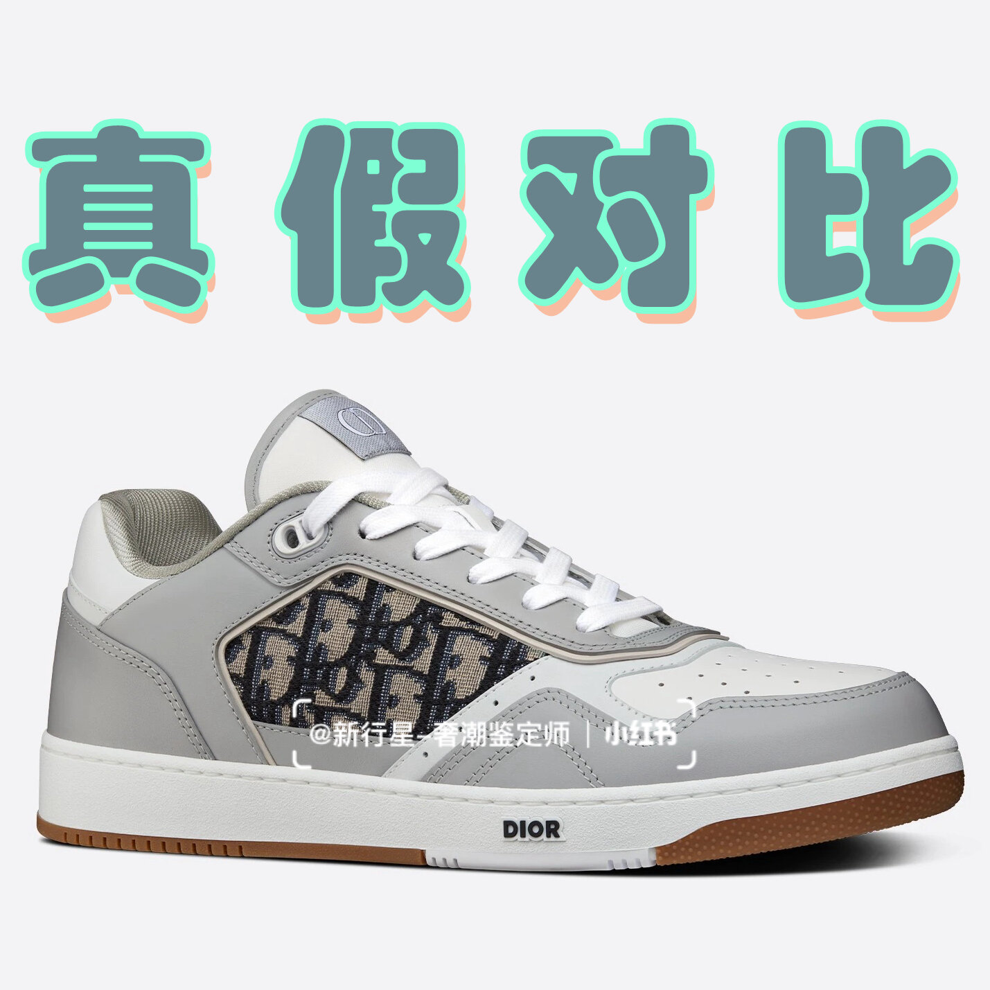 dior b27运动鞋真假对比