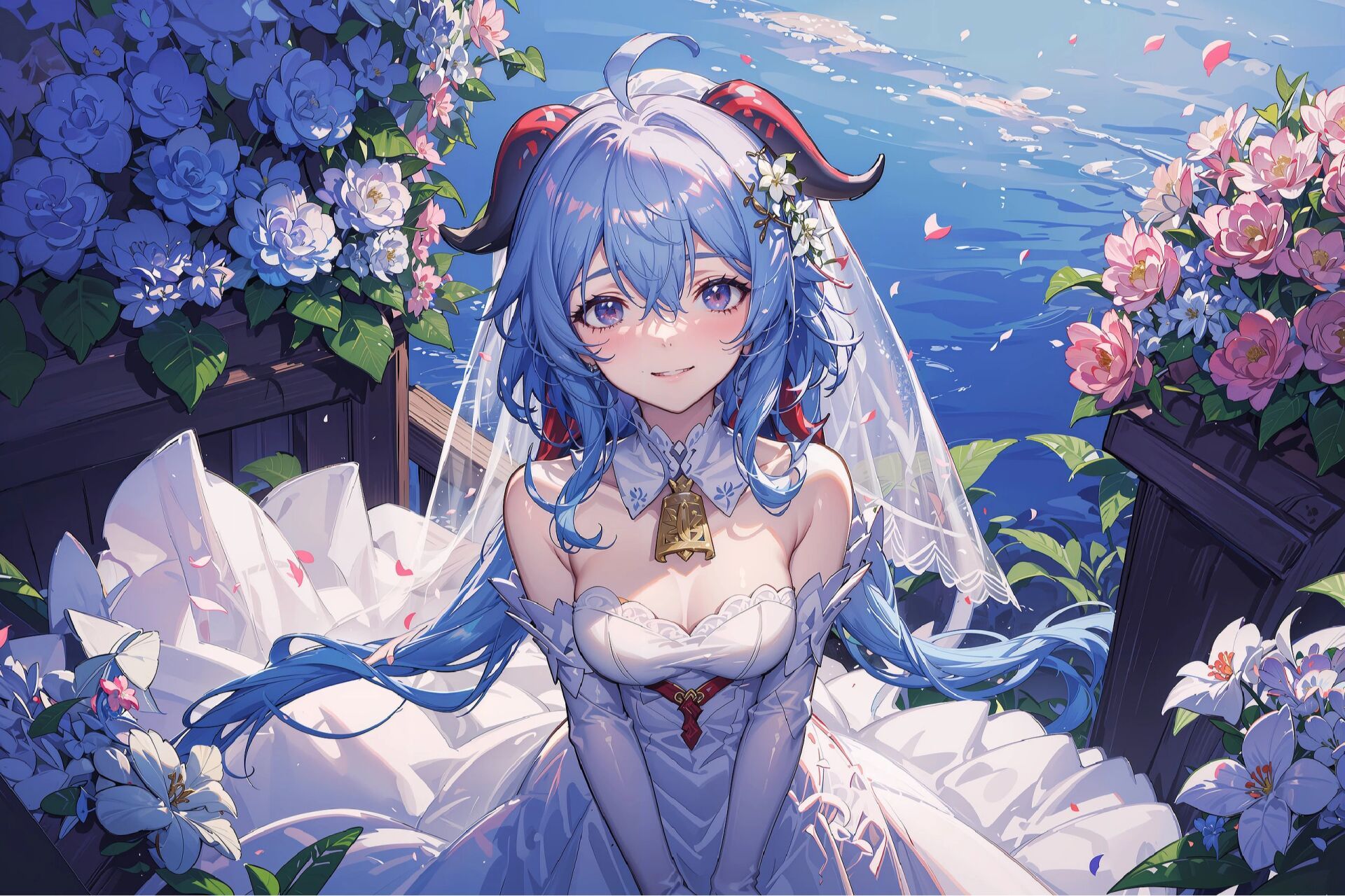 总之,甘雨花嫁奉上,希望各位旅行者