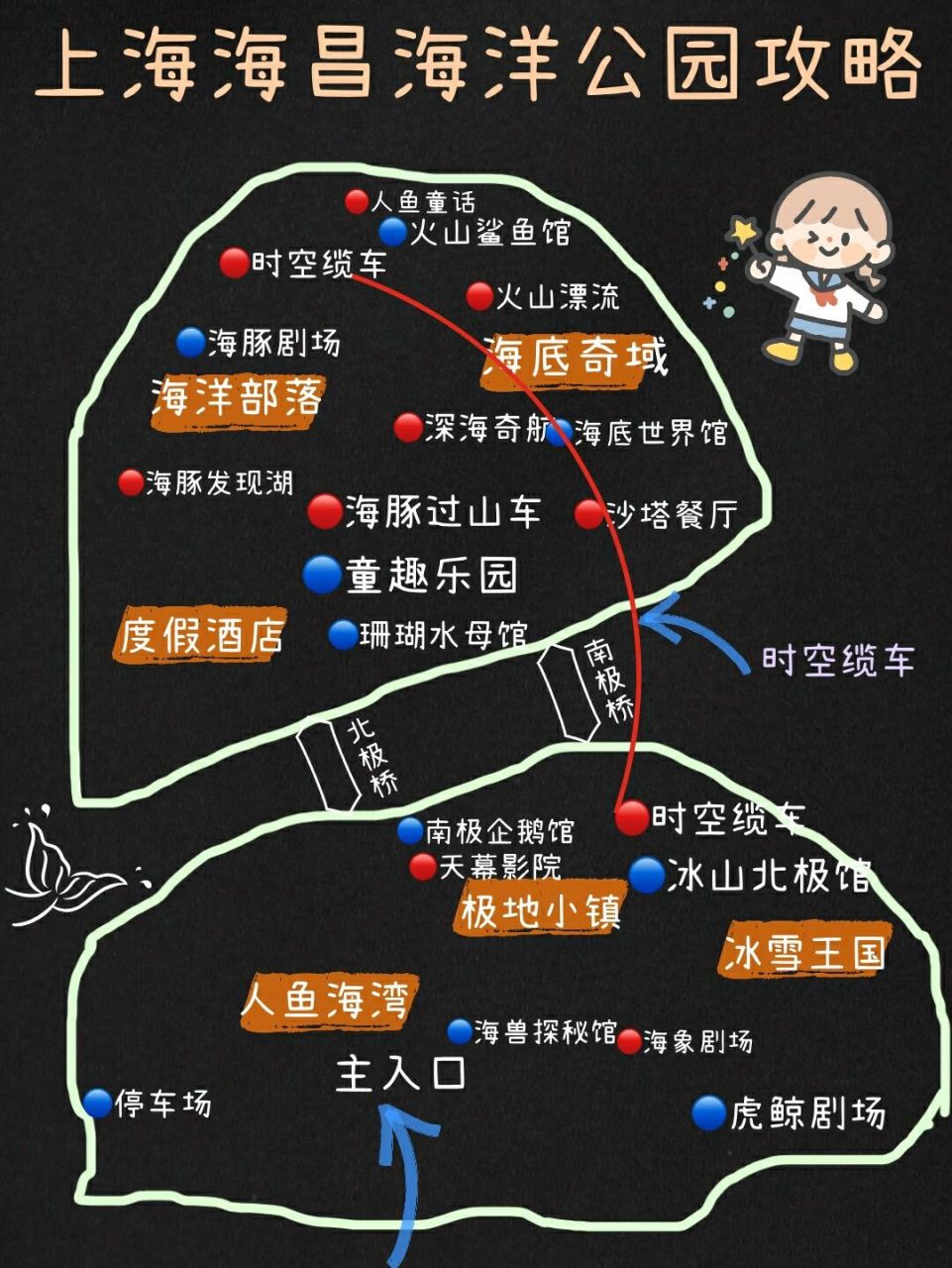 上海海昌海洋公园旅游攻略园区地图表演时间 93【营业时间】 平日:9