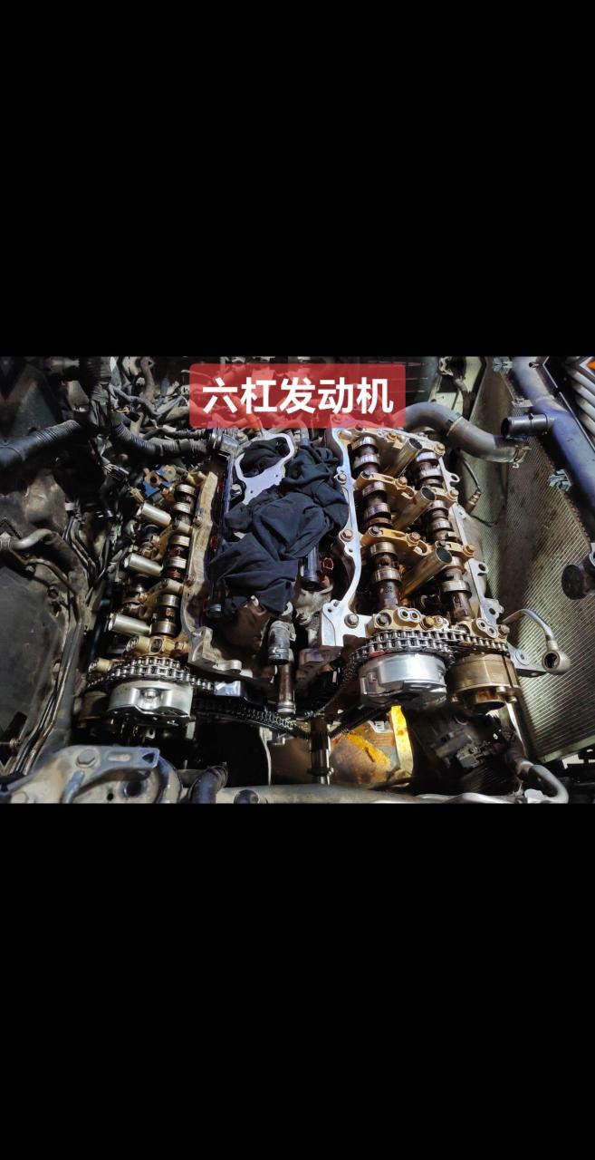 雷克萨斯es350更换正时链条,免拆更换