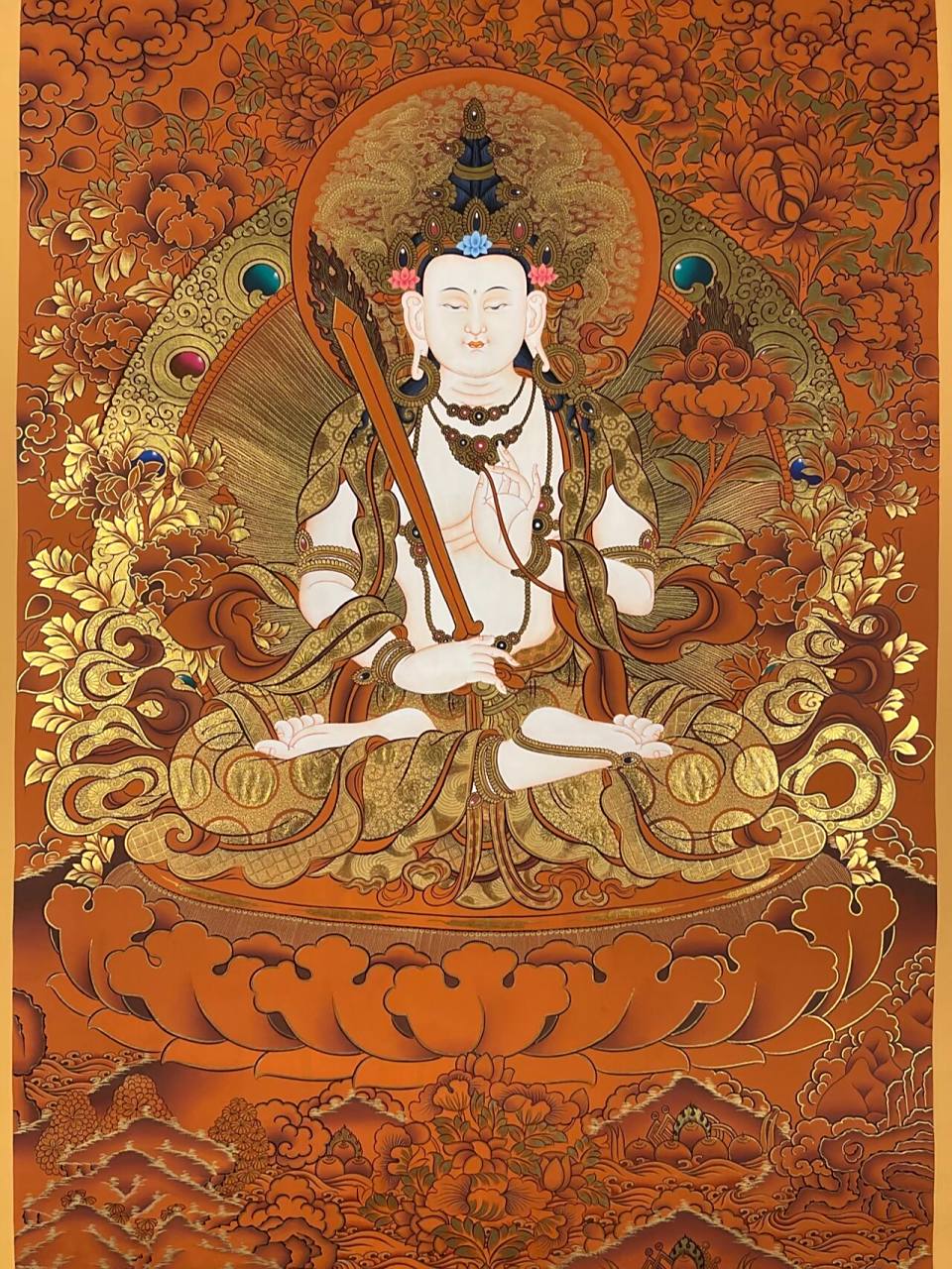 虚空藏菩萨唐卡0599