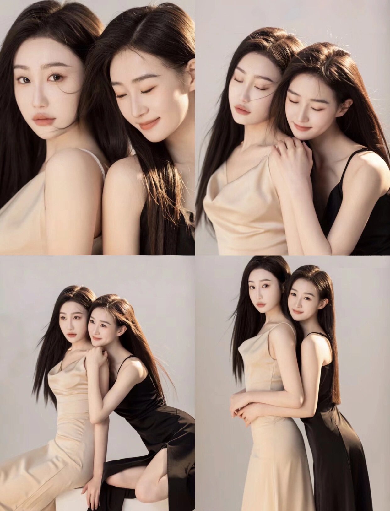 这九组闺蜜写真风格,每一组都会惊艳到哦