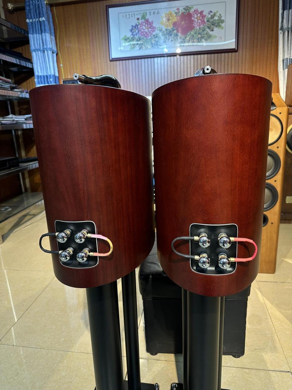 b&w宝华805d2书架音箱  805d第二代钻石高音英国原装 国外刚到货的一