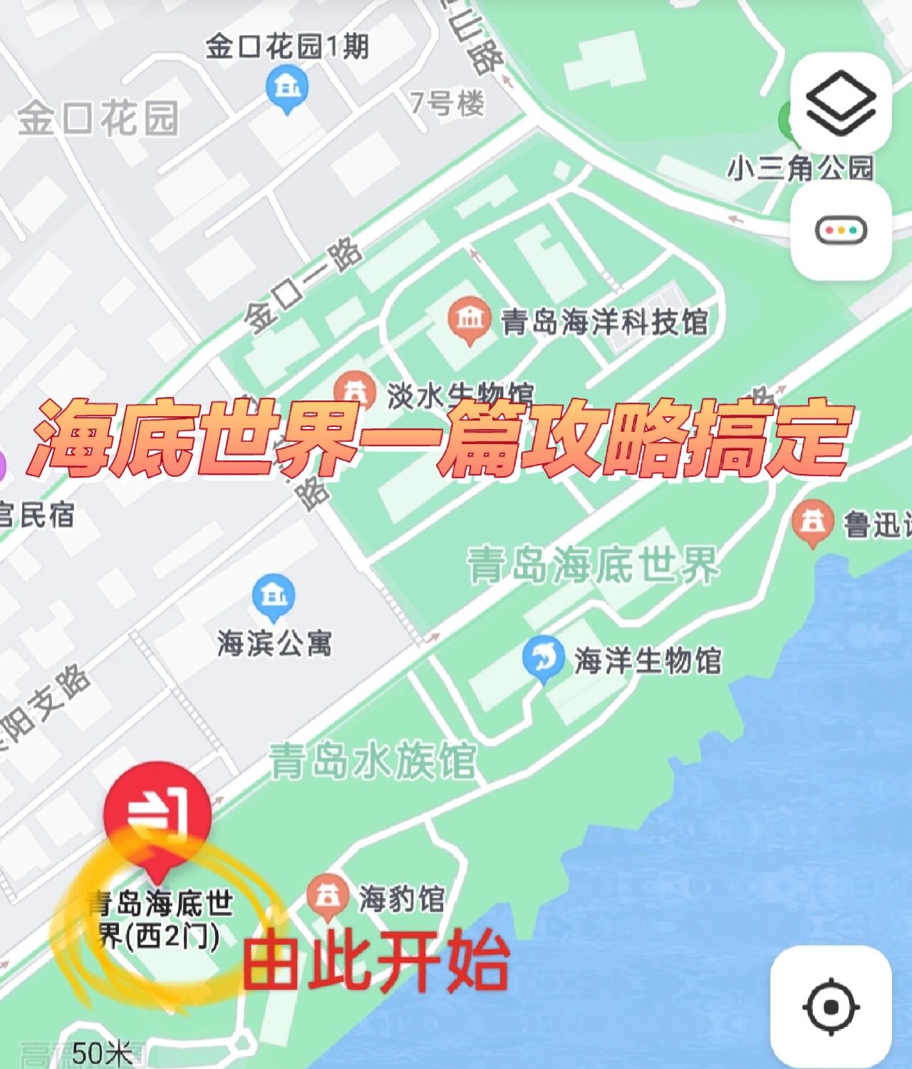 青岛海底世界❗关于预约关于路线一篇搞定