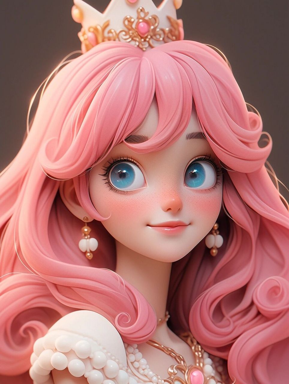 公主头像|长发飘飘|真的绝美 关键词分享 lovely princess, wear a