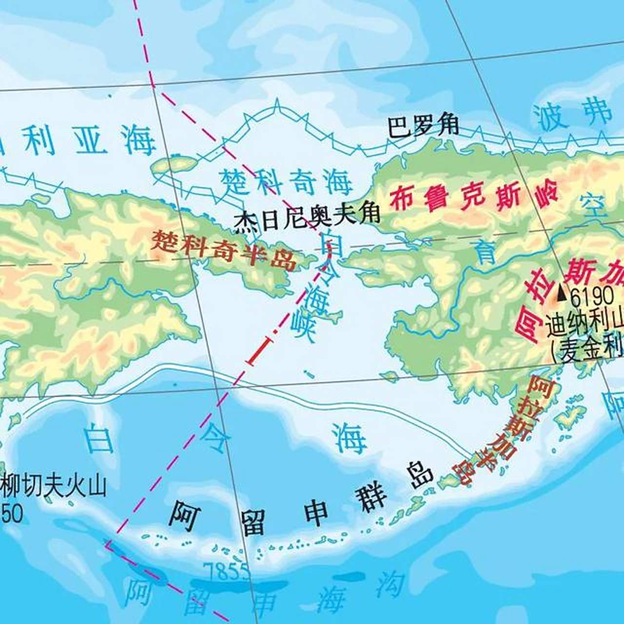 白令海峡最窄处35公里,坐雪橇不到4小时就能跨越大洲