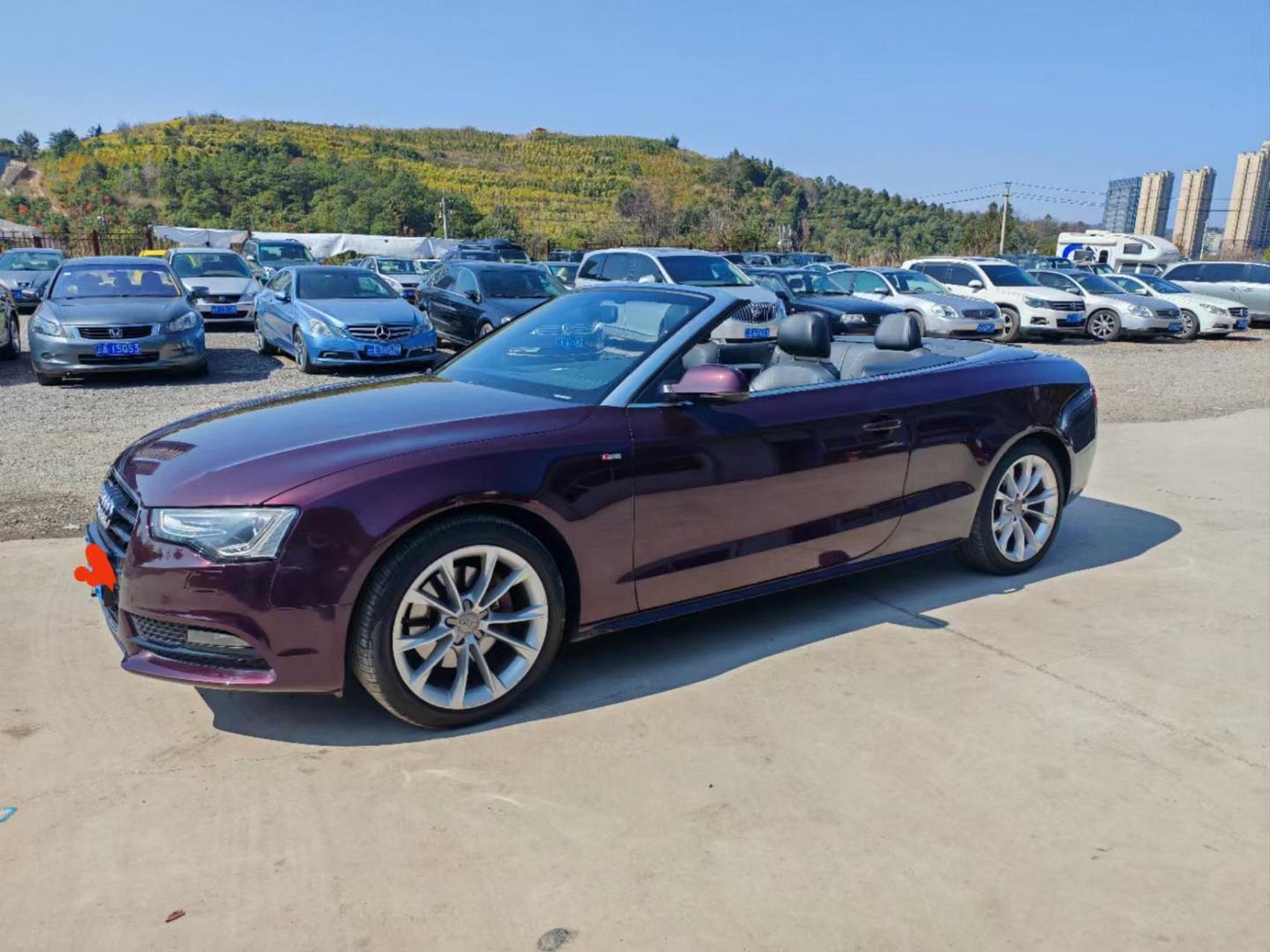 极品,,13年奥迪a5两门四座敞篷,,2.