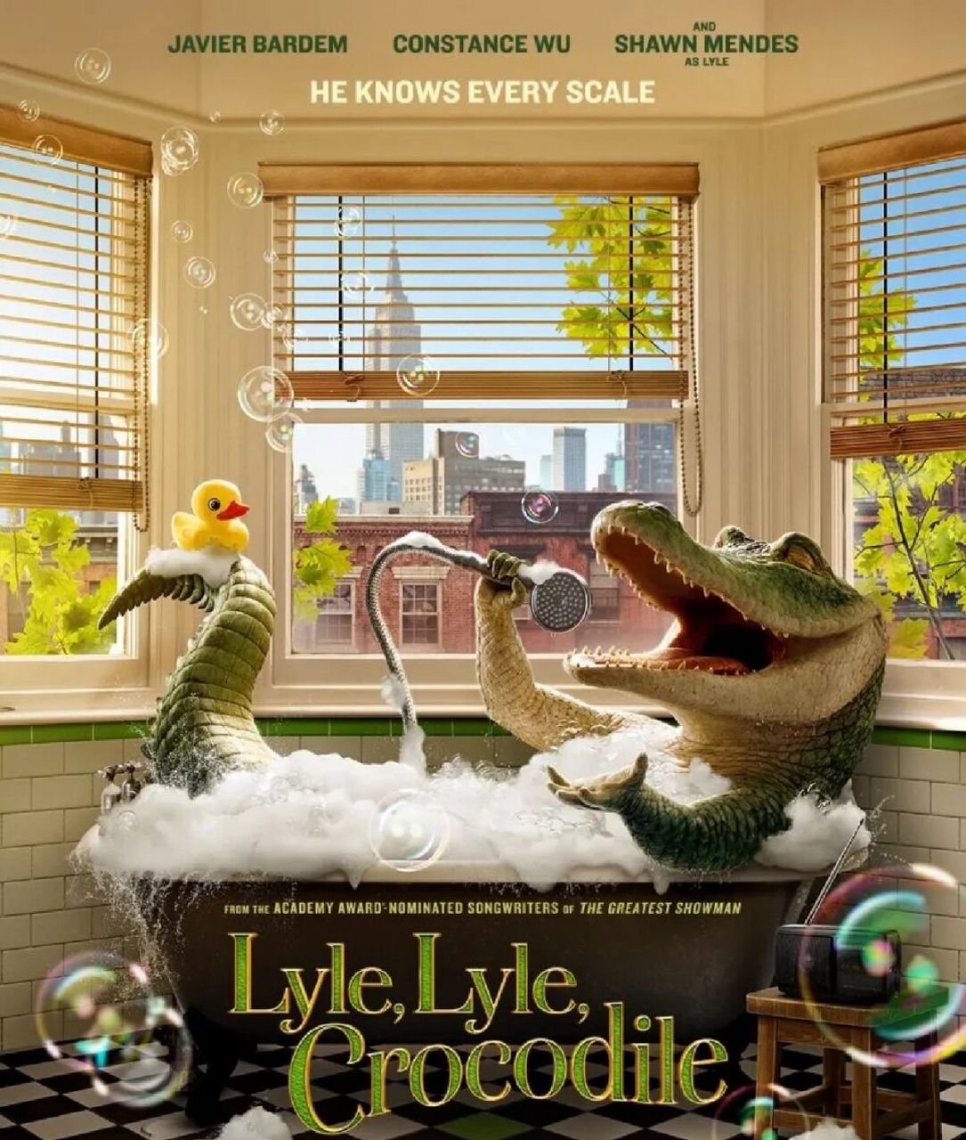 亲子电影的天花板★鳄鱼莱莱 lyle,lyle,crocodile是根据一本儿童绘本