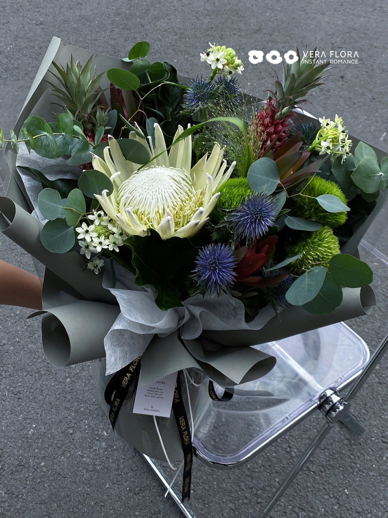 男士花束 帝王花