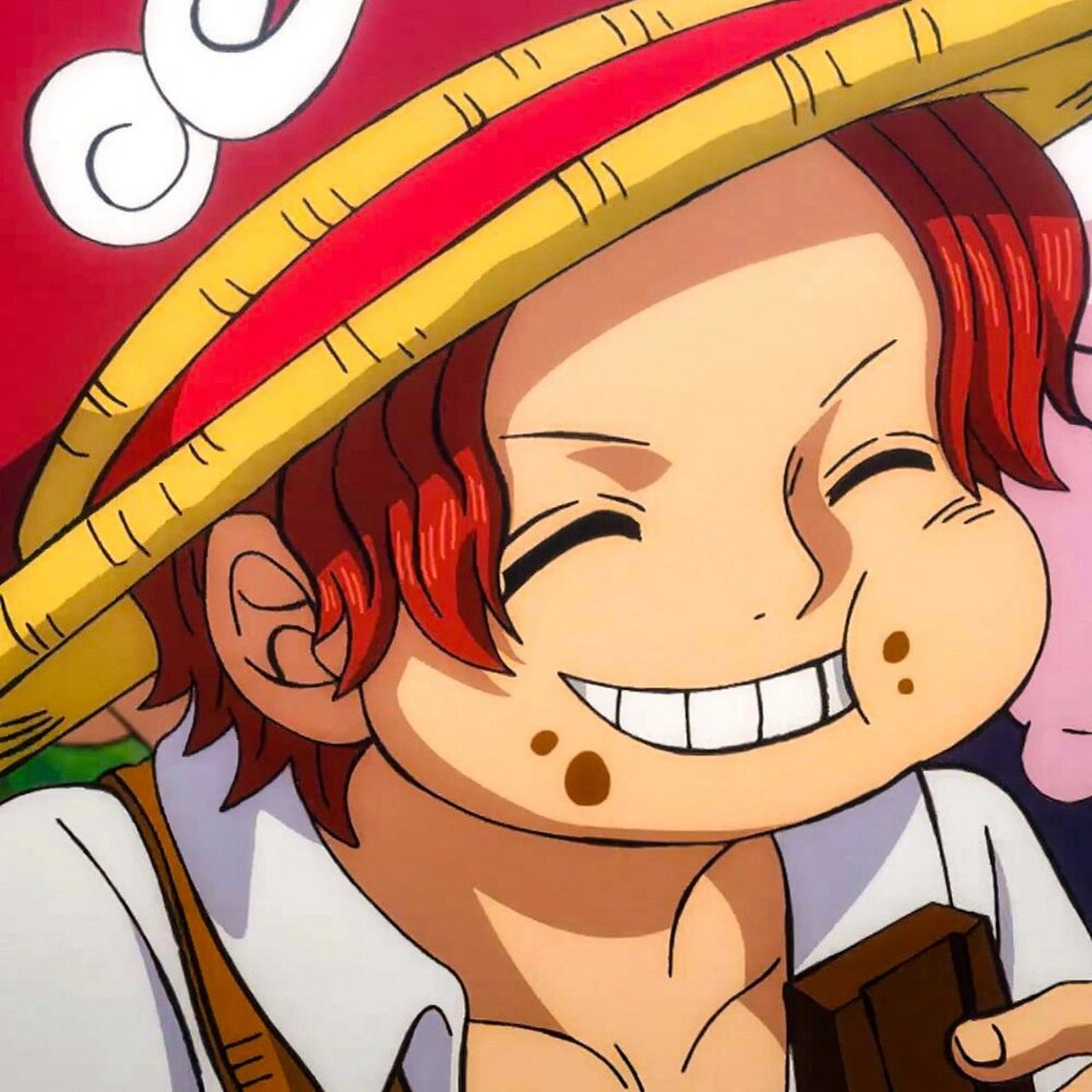 《海贼王》香克斯头像,系列(4) 我把它赌在新时代上了. -- 香克斯