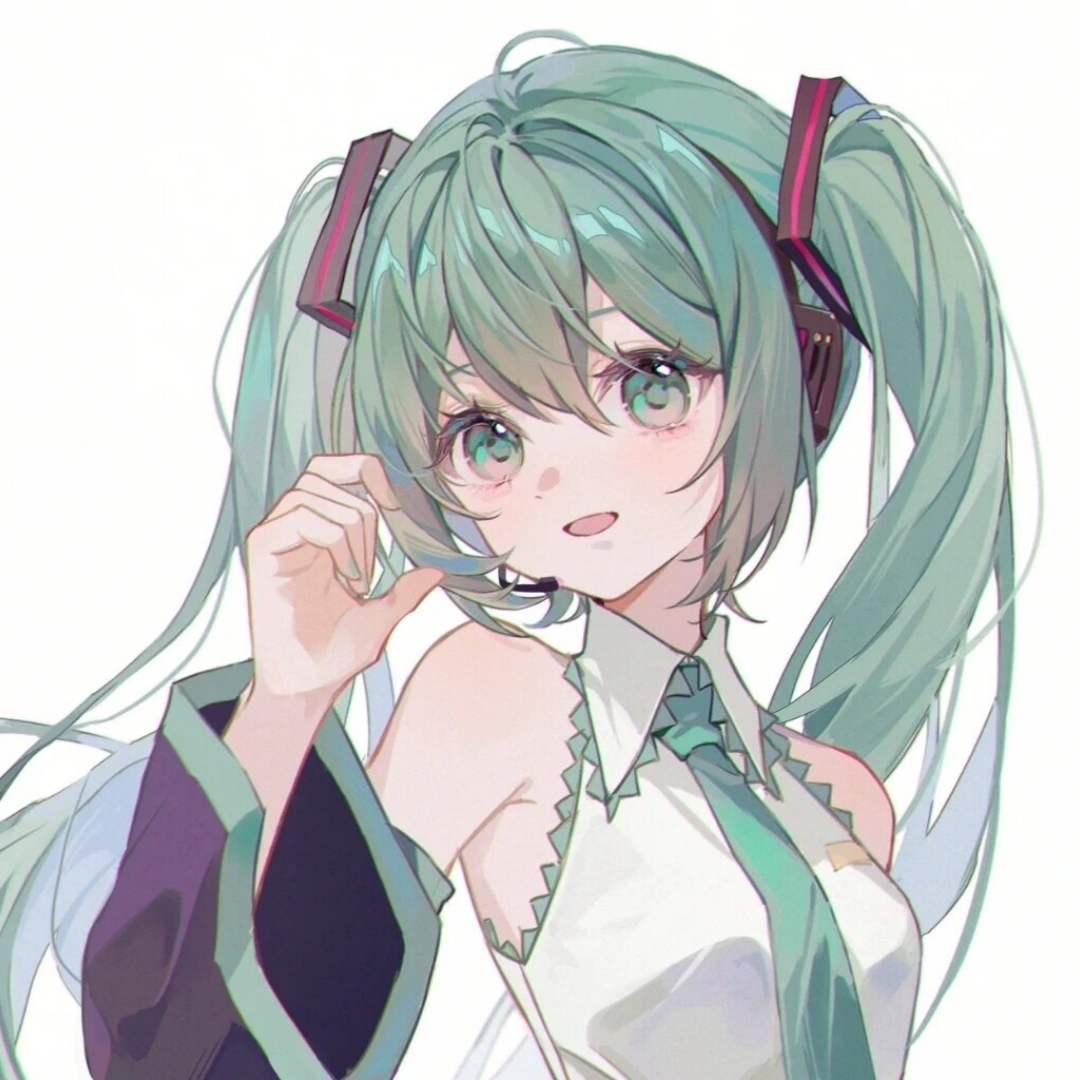 初音未来头像 友友们,今天给大家分享一些初音未来的头像!