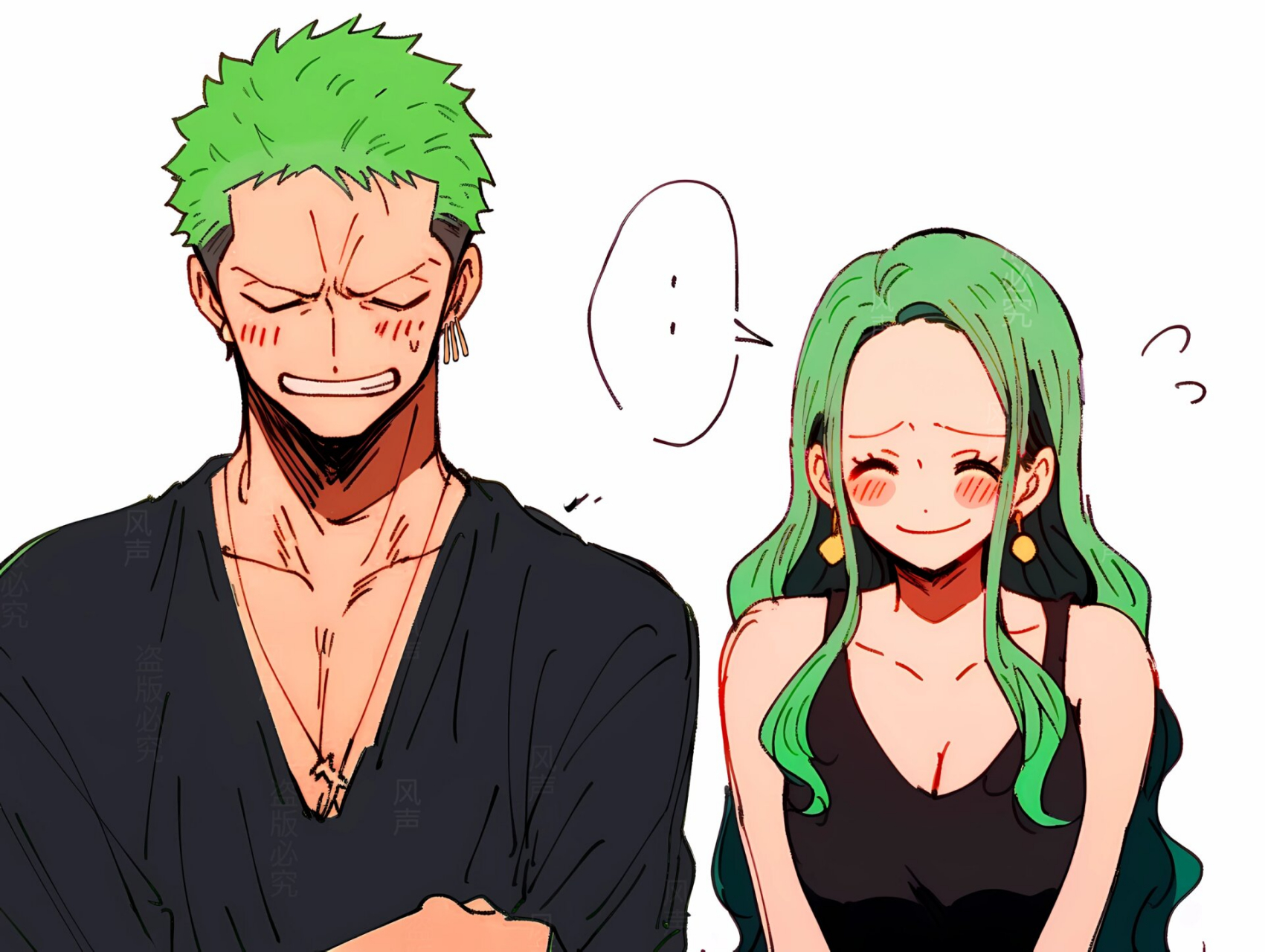 索隆情侣头像9898,你喜欢哪个呢