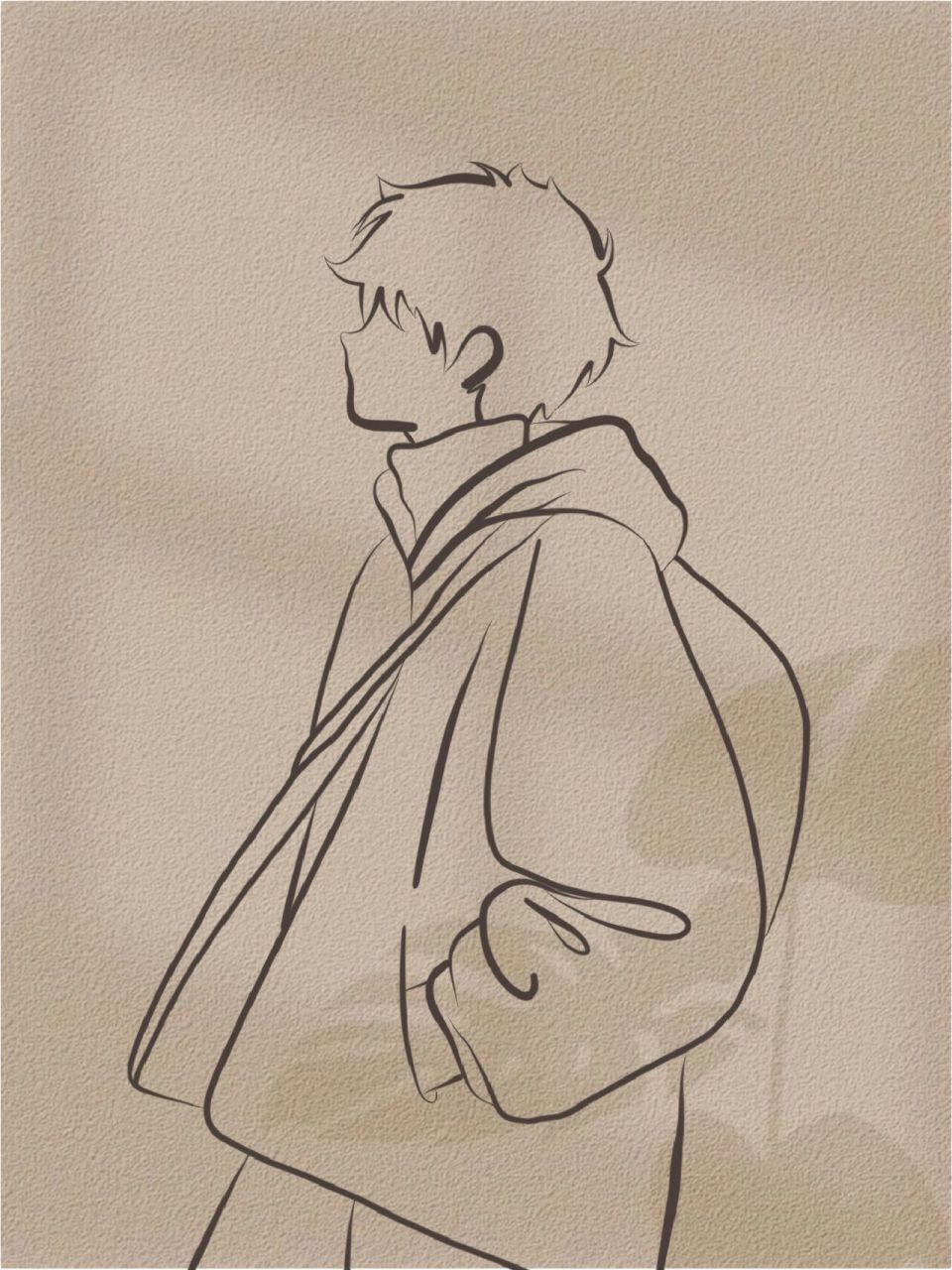 【每日简笔画61】画个帅哥