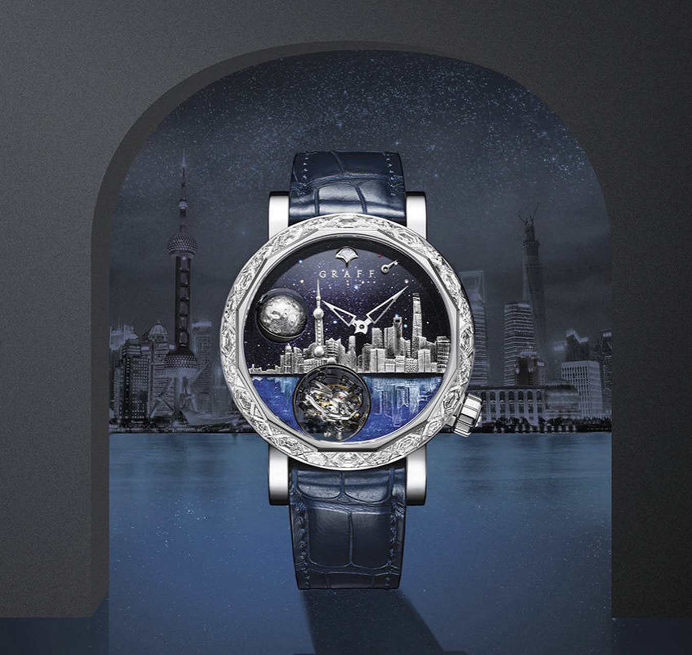 graff格拉夫珠宝为媲美艺术作品的gyrograff系列带来特别版gyrogrfff