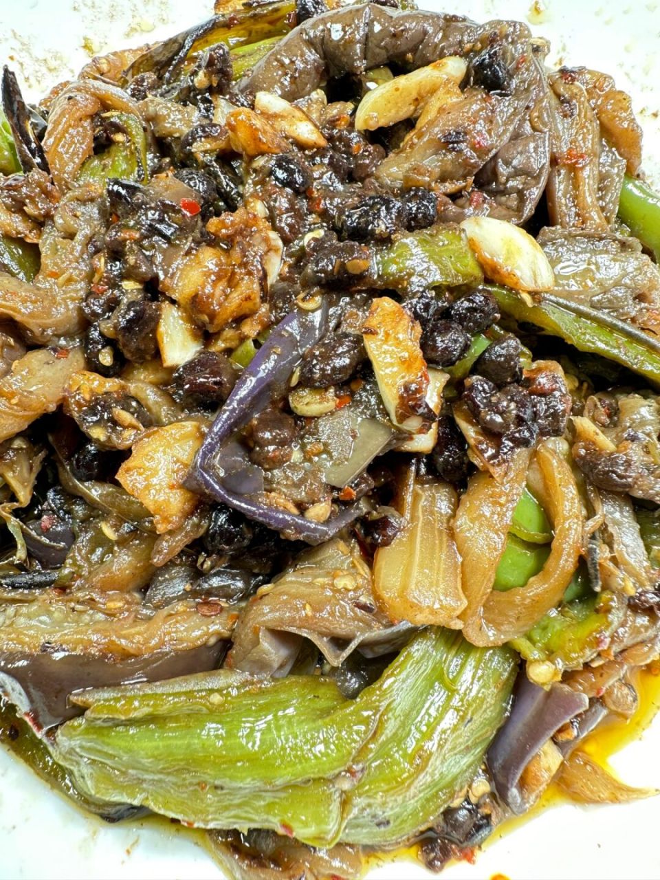 是米饭98遭殃的一天…9215 今日分享 家常菜系列【擂辣椒茄子】