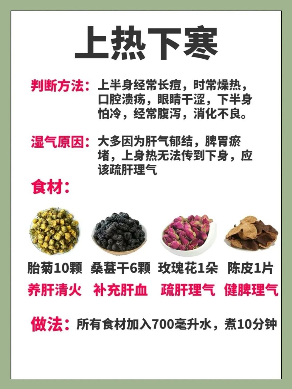女人湿气重 6个表现,4个方法,收藏备用!