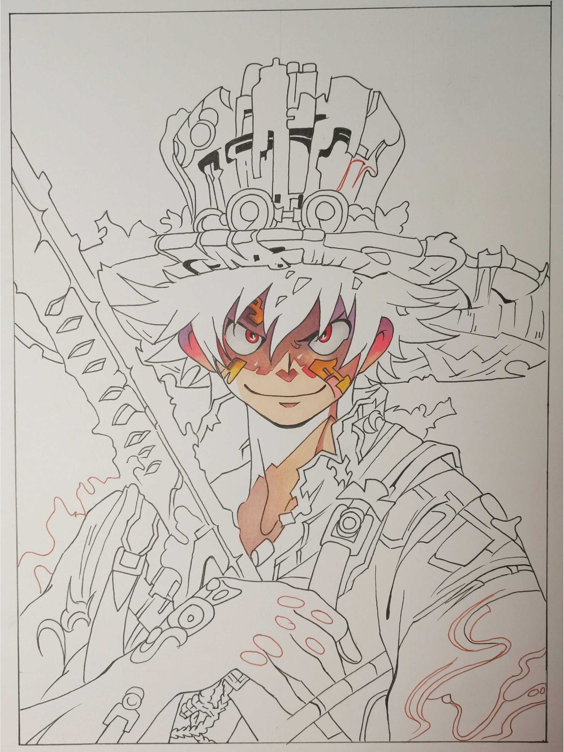 马克笔第三弹《海贼王》路飞