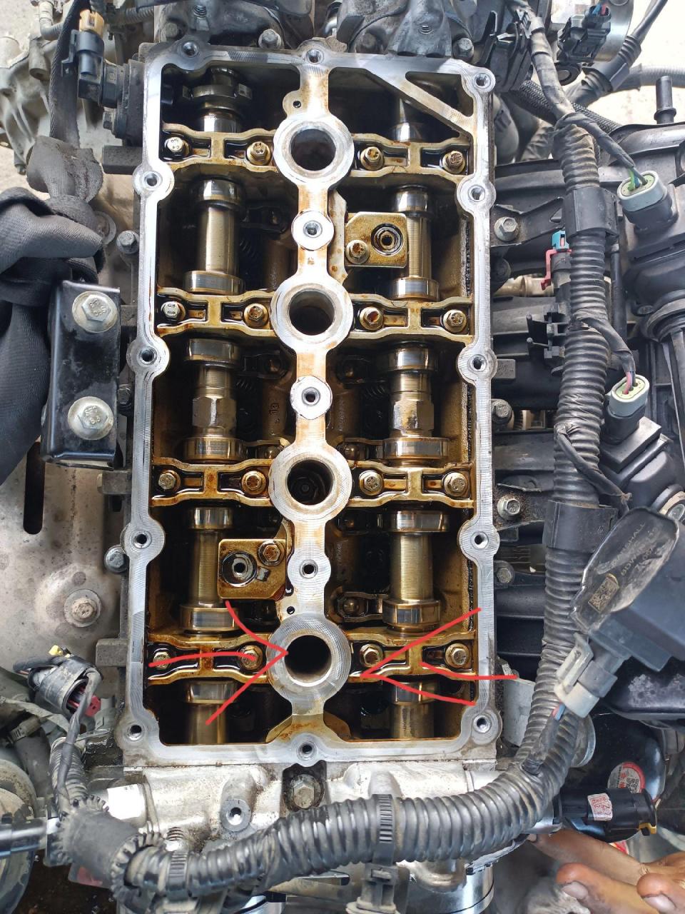 长城哈昲h6gw4c20发动机正时,记住一缸是内八