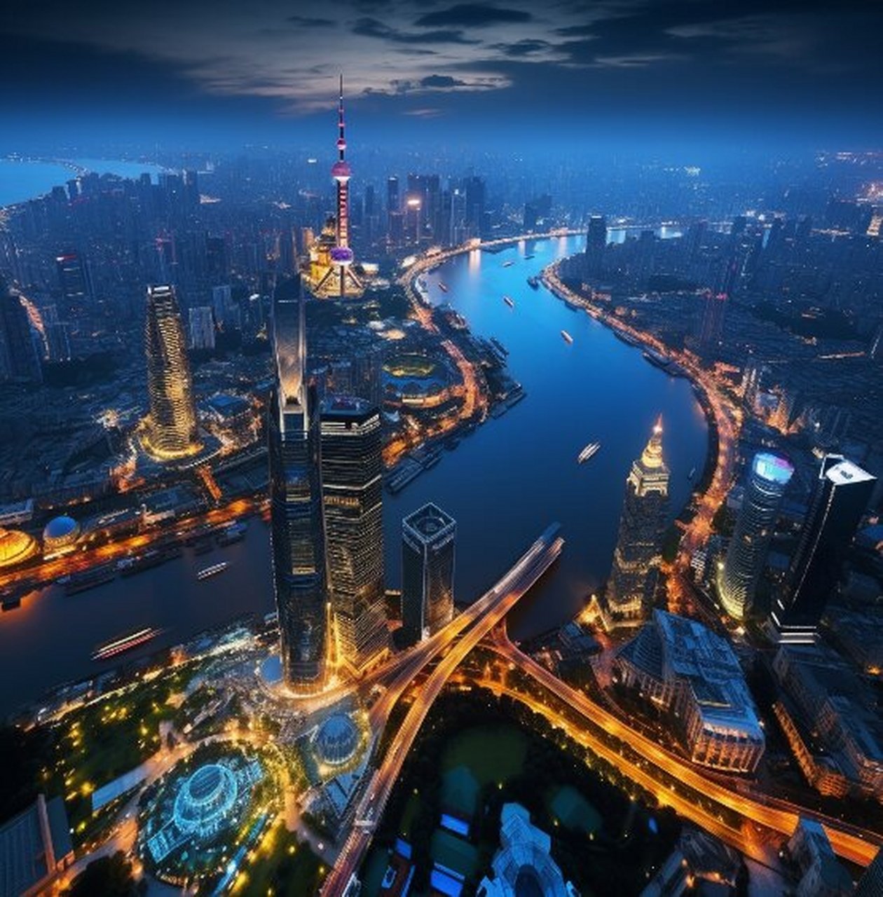 上海十大夜景是的十大夜景代表,很有代表性