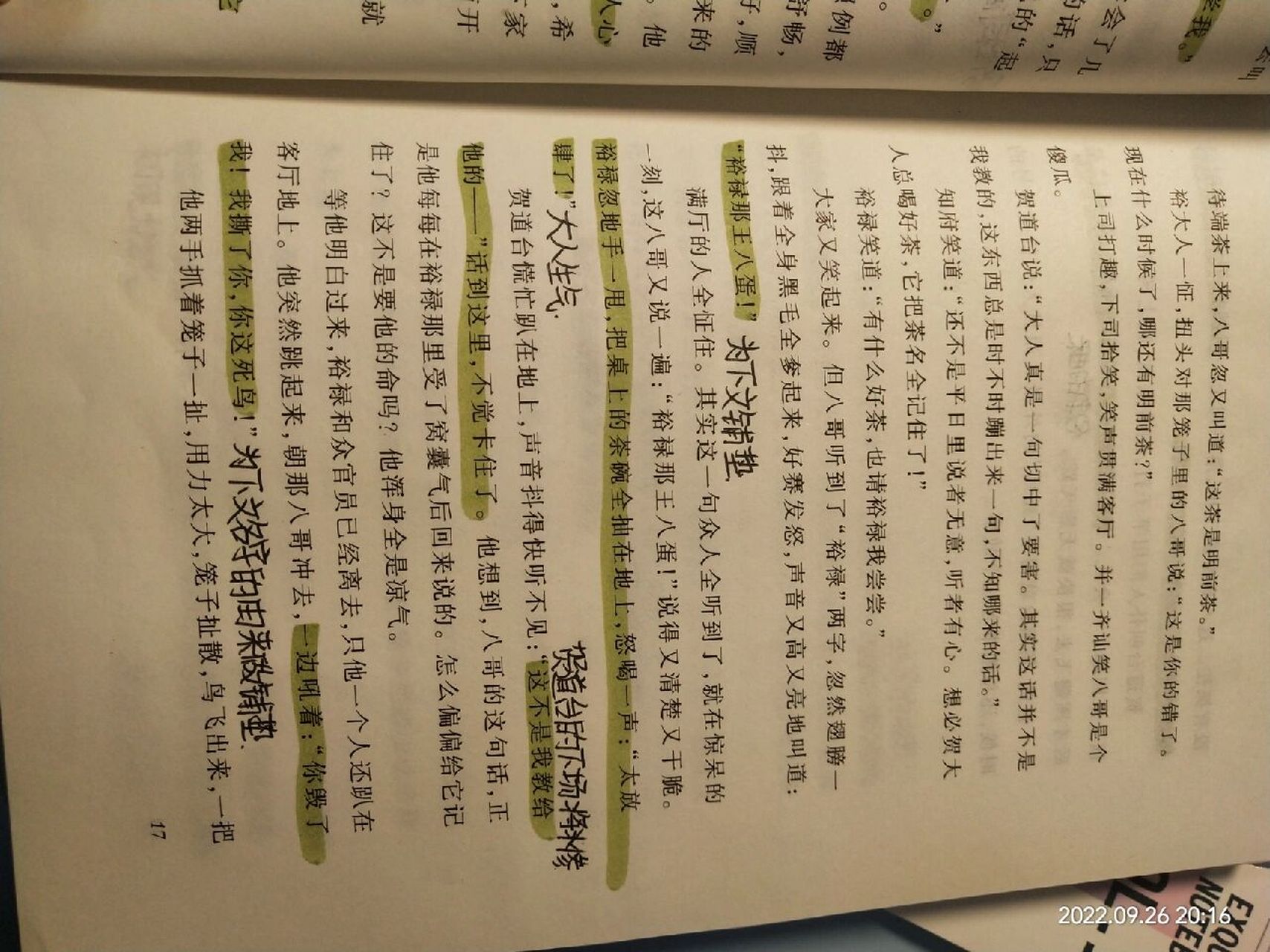 俗世奇人整本批注图片图片