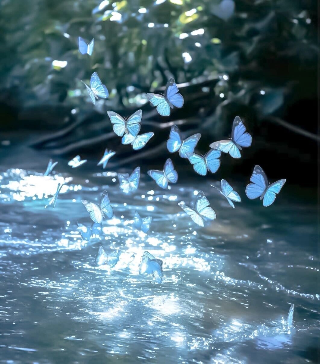 快让我看看你们好看的蝴蝶壁纸背景图03