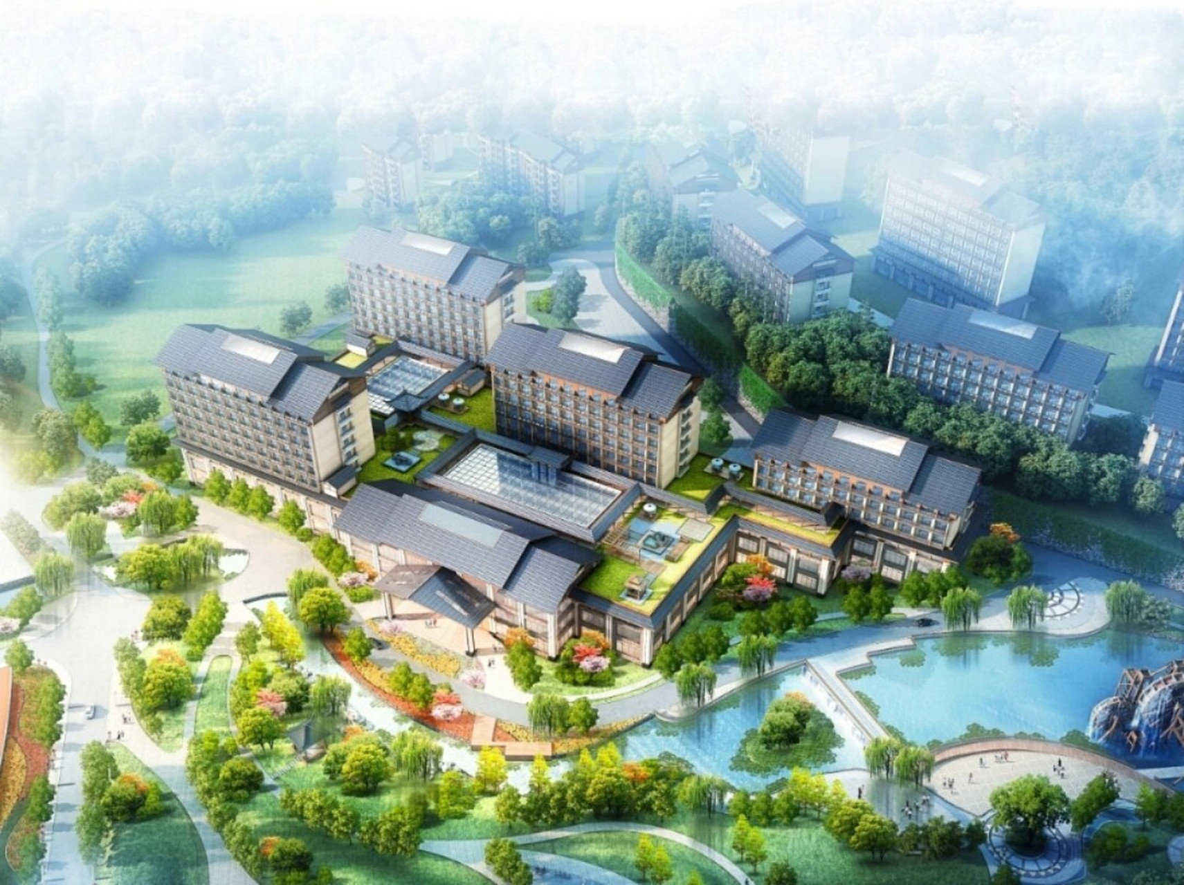 建始县花硒谷避暑康养度假小镇 避暑,养生:夏季平均气温22℃养生,神秘