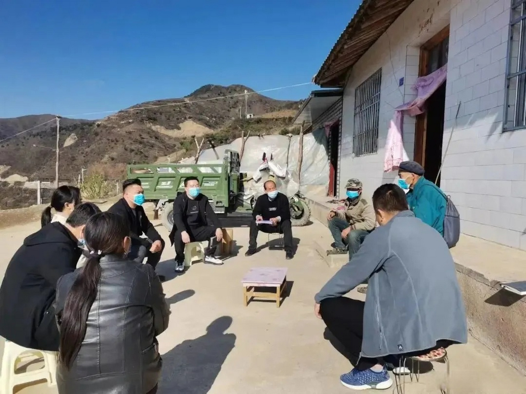 奋进新征程 创造新伟业#学习宣传贯彻党的二十大精神# 礼县崖城镇"四