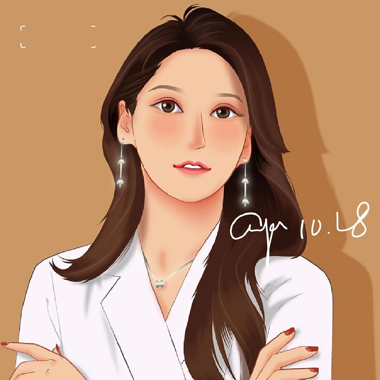 职场气质美女职业卡通头像