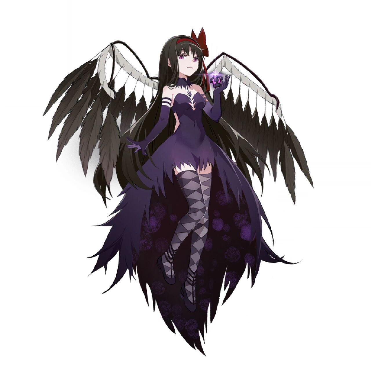 来一组魔法少女小圆官方立绘