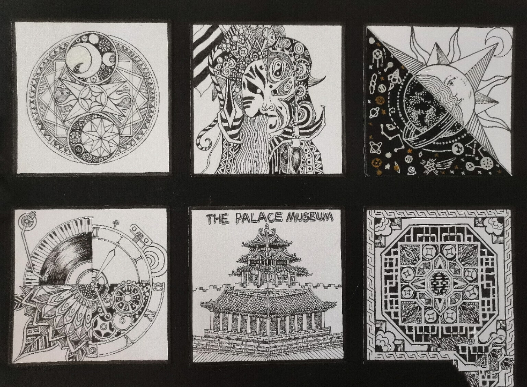 平面构成96|对称与均衡96 平面构成93|对称与均衡98 9595