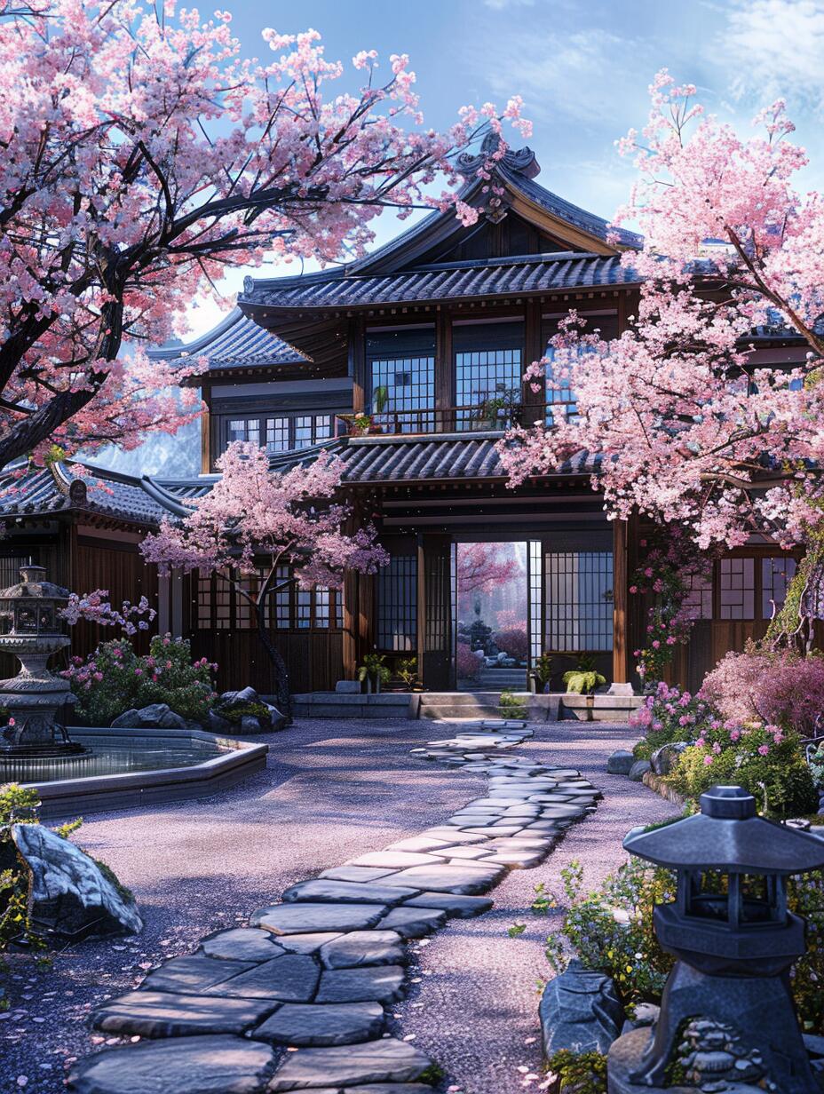 94 和风建筑:在日本感受传统文化的魅力 在日本,建筑不仅仅是一座