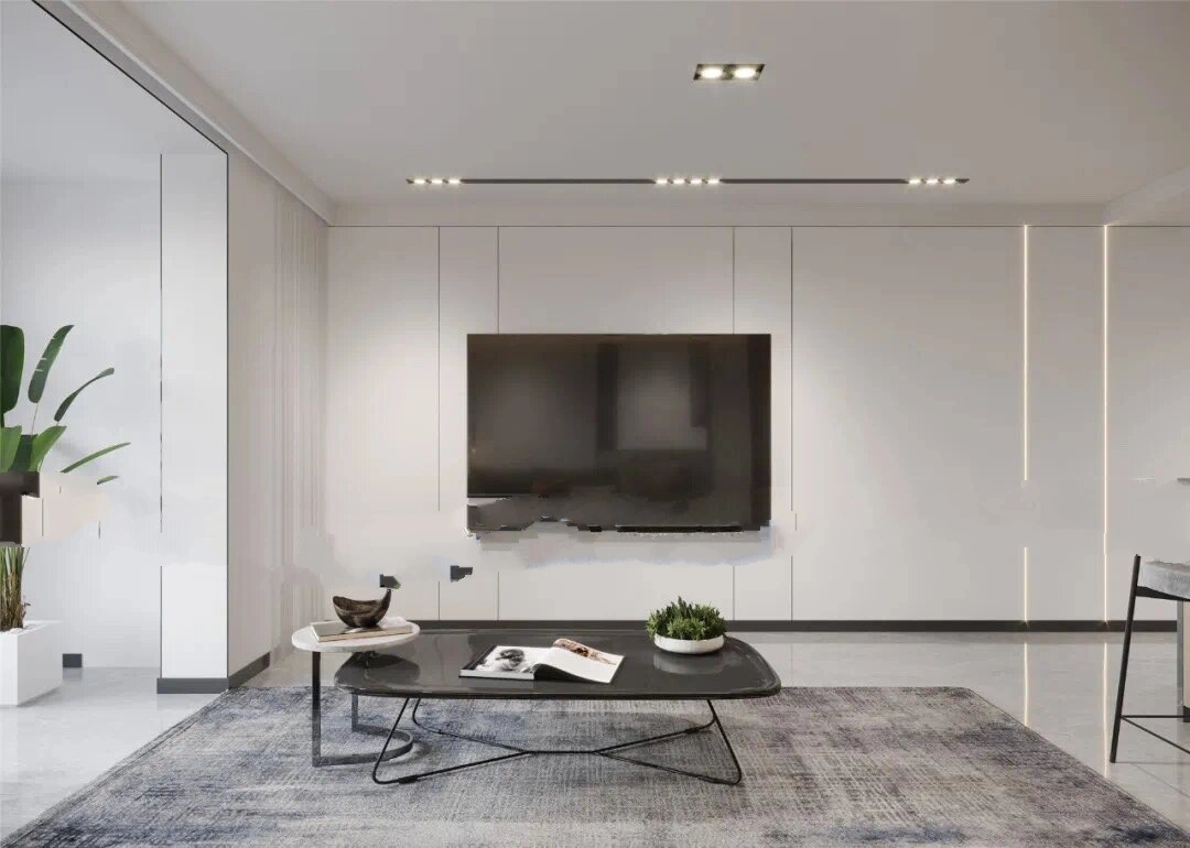 艾格木墙板 电视背景墙